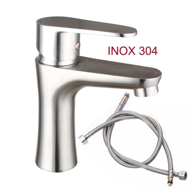 Vòi labo eo inox 304 mờ VLV011_M