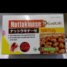 Nattokinase TH GoldGift đóng vỉ/6 vỉ/60 viên hộp