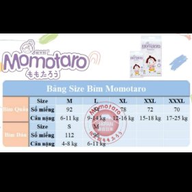 Bỉm Momotaro (2 bịch) - preview 21126