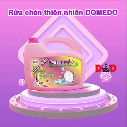 DMD Rửa chén hương nếp domedo-5lít